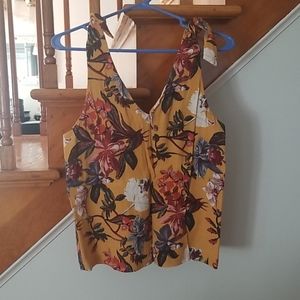 & Other Stories Floral Print Top
